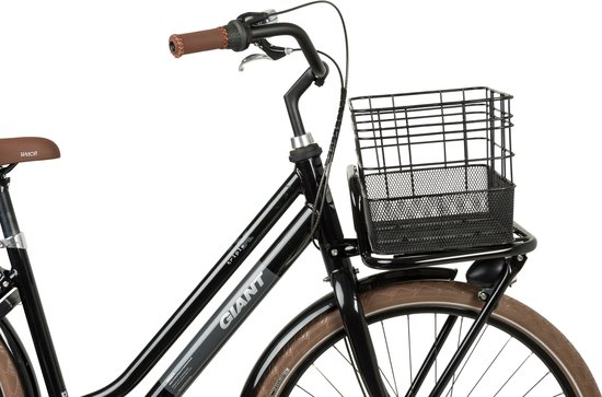 Fastrider Olav Porte-vélos Avant - Zwart - 27 L - Montage fixe - Métal