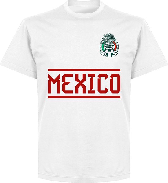 Mexico Team T-Shirt - Wit - Kinderen - 152