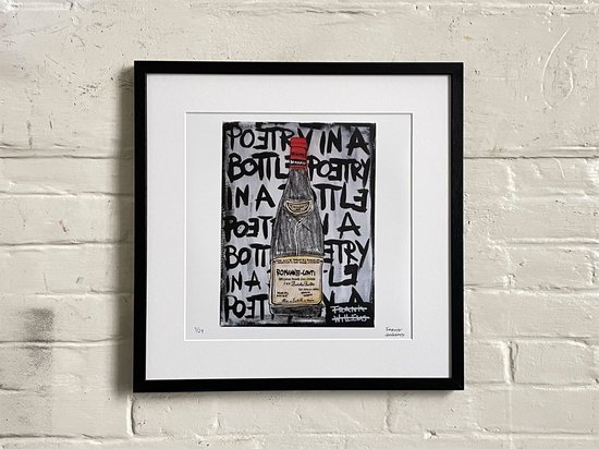 ROMANEE-CONTI /// POETRY IN A BOTTLE - Limited Edt. Art Print - Frank Willems