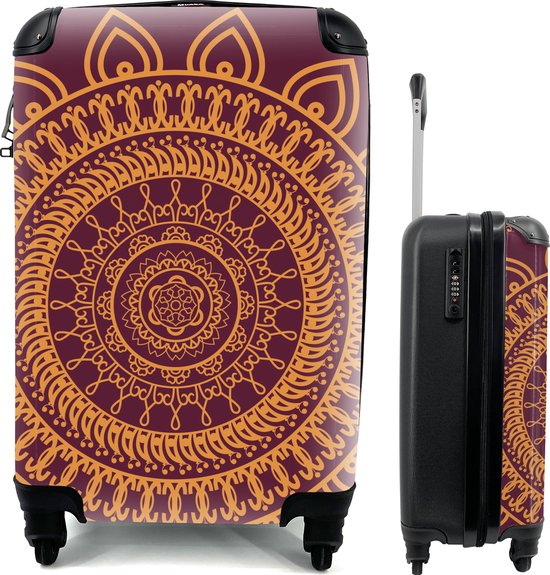 MuchoWow® Koffer - Meisje met de parel - Johannes Vermeer - Groen - Past binnen