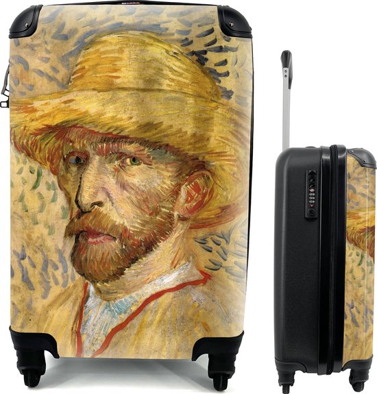 MuchoWow® Koffer - Herinnering aan de tuin van Etten - Vincent van Gogh - Zwart - Wit