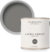 Laura Ashley | Muurverf Mat - Pale Charcoal - Grijs - 2,5L