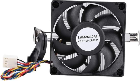 CPU-koelventilator 28 W 2200 RPM Stille Aluminium Geëxtrudeerd ...