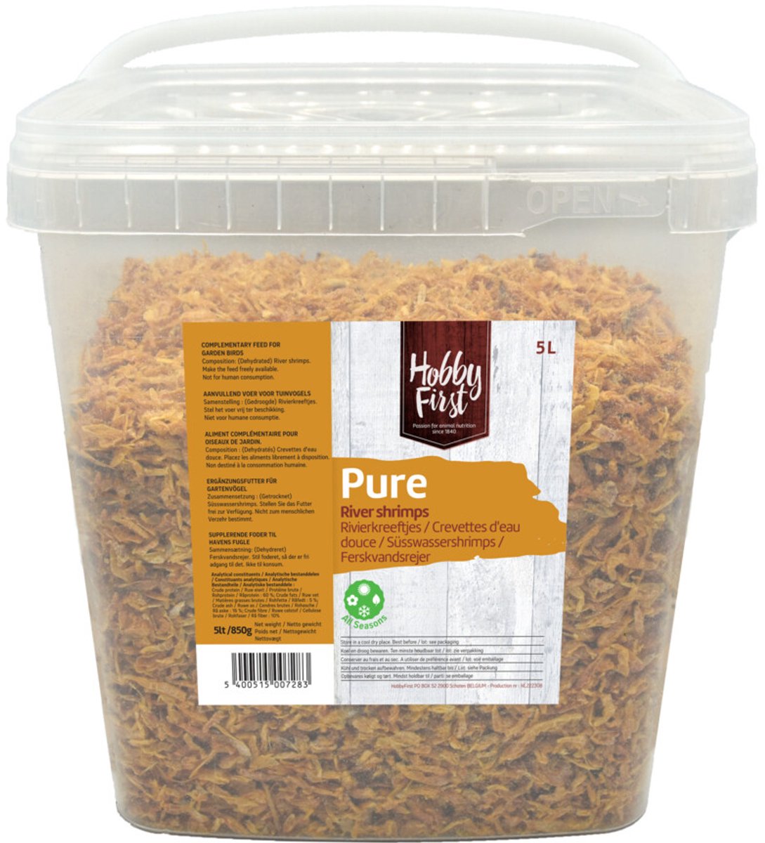 HobbyFirst Rivierkreeftjes 850 gr