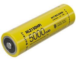 Nitecore NL2150HPi Oplaadbare 21700 Li-Ion batterij 5000mAh