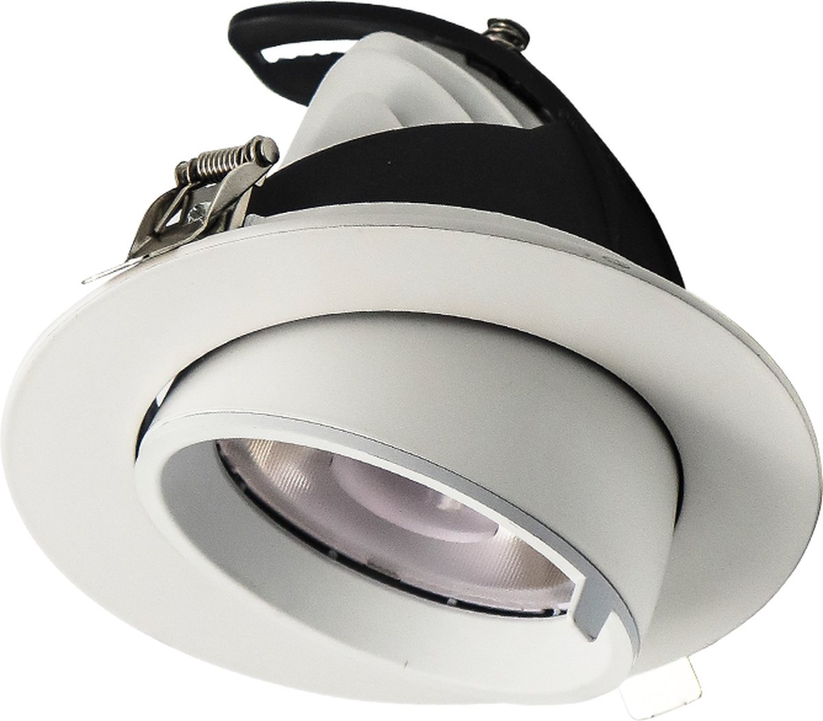 OutledTL | Led Banaanspot 15 watt | Led Downlight 15 watt kantelbaar | White Switch | Zaagmaat Ø100