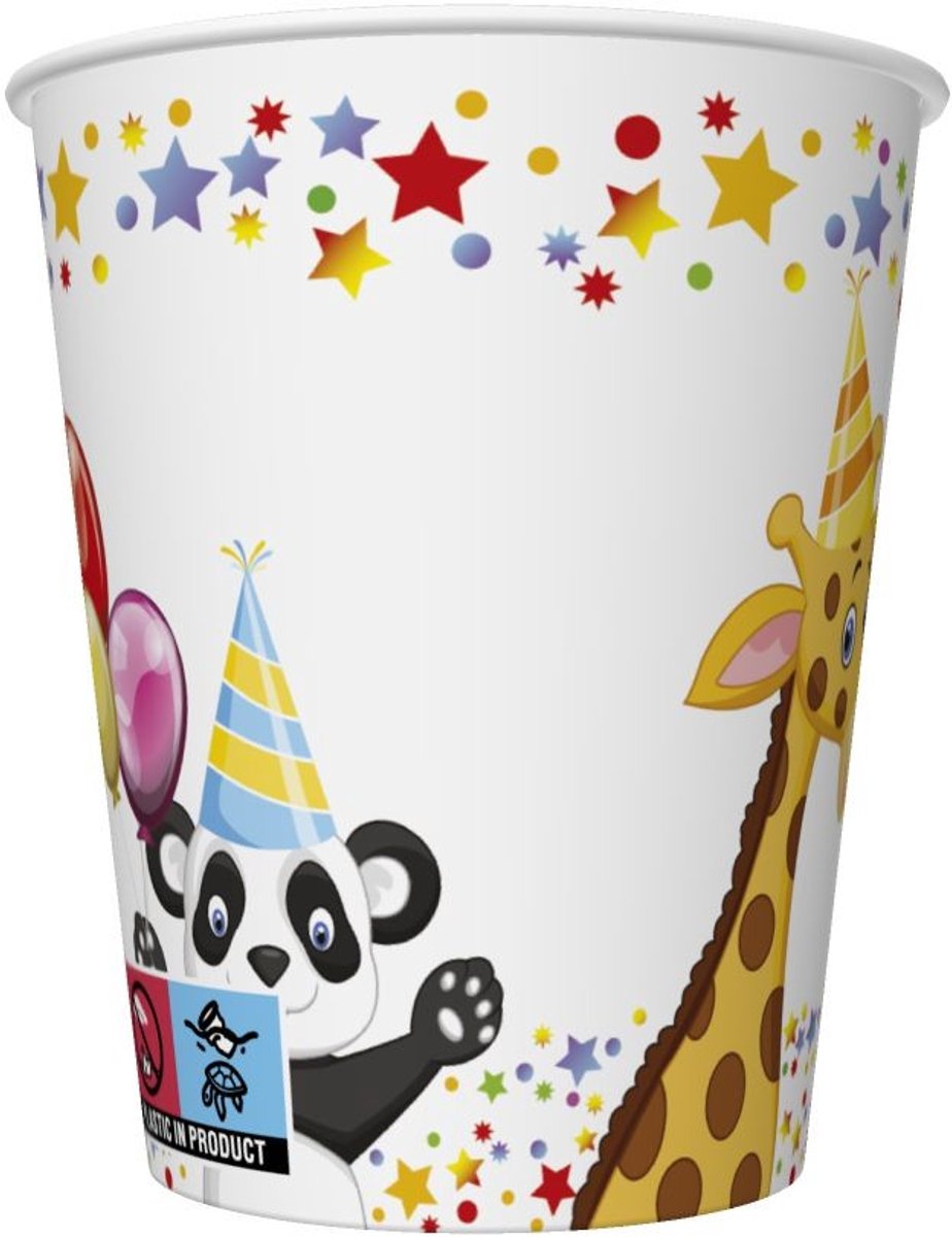 Daisy - Papieren bekers - My birthday