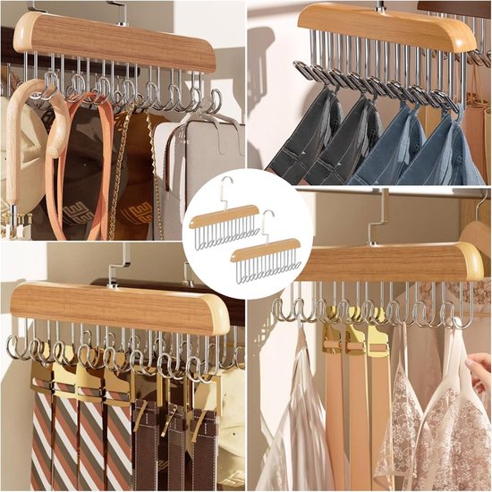 DelFabbro: Amo Hanger Lichtbruin Moderne Kledinghangers