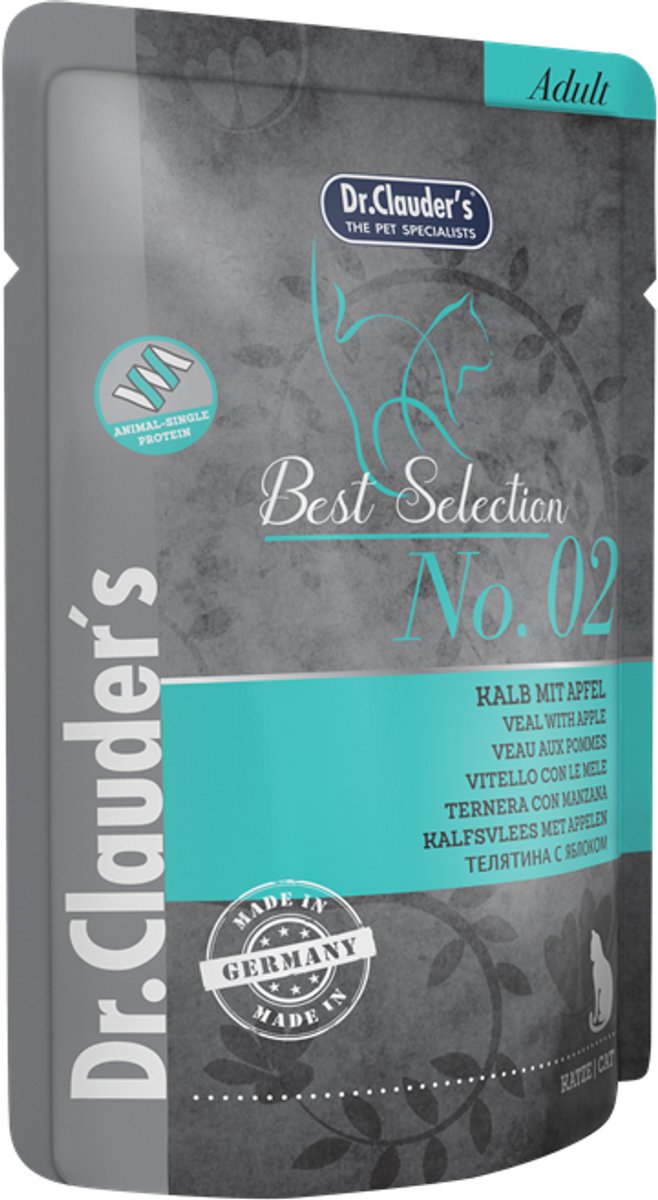 Dr. Clauder's Dr Clauder's Cat Best Selection Adult No 2 16x85g - 16x85g