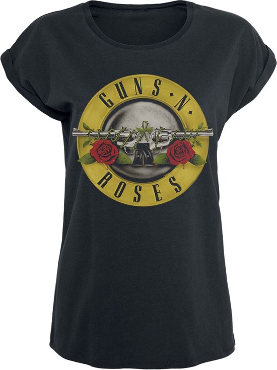 T-shirt Guns N' Roses Distressed Bullet noir XXL en Katoen - Produits dérivés du groupe, Groupes