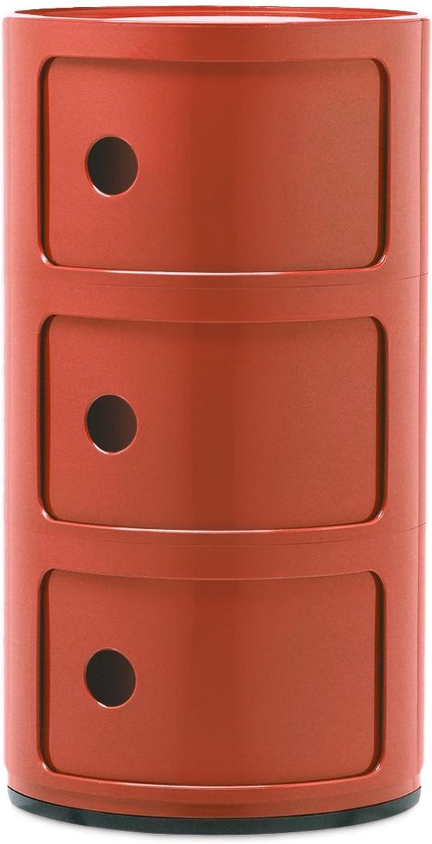 Componibili Kast Nachtkastje Large (3 Comp.) Ø32 Oranje