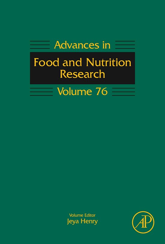 Advances in Food and Nutrition Research 76 - Advances in Foo ... - cover