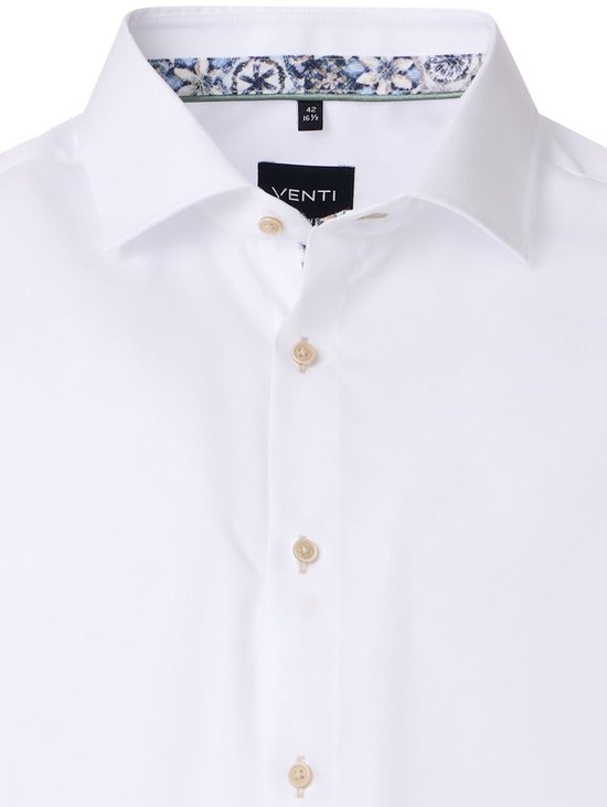 Chemise Venti pour homme, coupe moderne, col Kent - 3XL