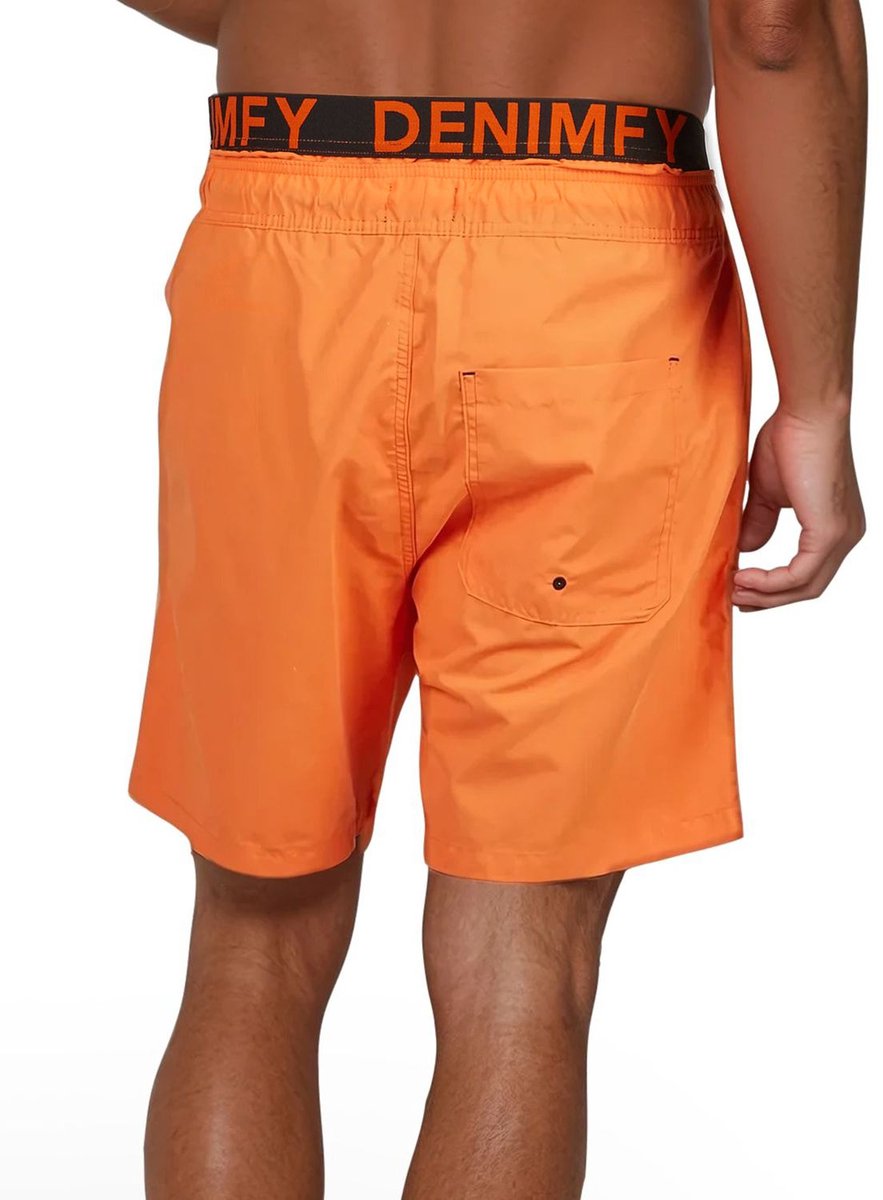 DENIMFY Heren Short DFNeo bequem Oranje 5XL Volwassenen Zwembroek Zwemshort — afbeelding 13