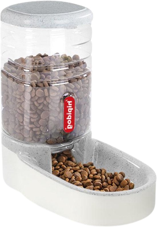 Hipidog® Voerdispenser Grijs - 2.1KG Voer - Automatische voerbak - Kat & Hond - Voerbak - Huisdier - Voerdispenser - Voerbakken - voerbak hond - voerbak kat