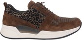 Gabor rollingsoft sensitive 96.955.81 - dames rollende wandelsneaker - Bruin - maat 42.5 (EU) 8.5 (UK)