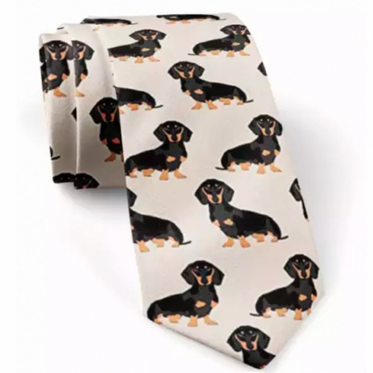 Stropdas Teckel- Dashond- Polyester - Charme Bijoux
