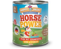 HAPPY JACKY Mono 6x820gD - Paard met zoete aardappel, peer & peterselie