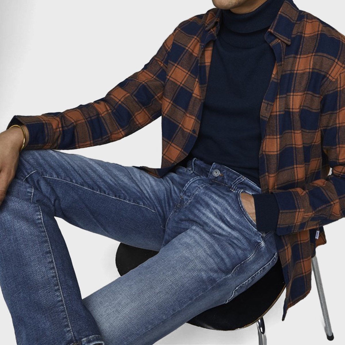 JACK&JONES JJIGLENN JJICON JJ 357 50SPS Heren Slim Fit Jeans x L32 — afbeelding 23