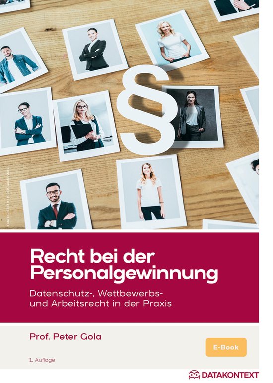 Recht bei der Personalgewinnung, ePub - cover