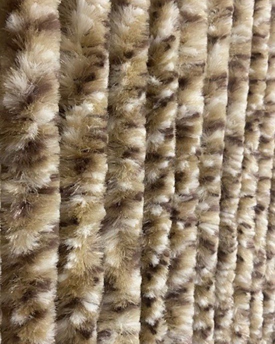 Vliegengordijn Kattenstaarten Taupe Beige Bruin–90x220cm