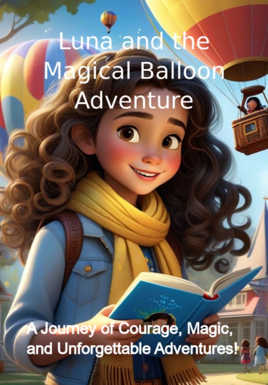 Luna And The Magical Balloon Adventure - cover