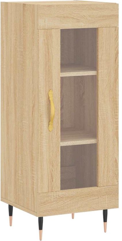 Gecheer Dressoir Artisan-eiken 69,5 x 34 x 90 cm composiet
