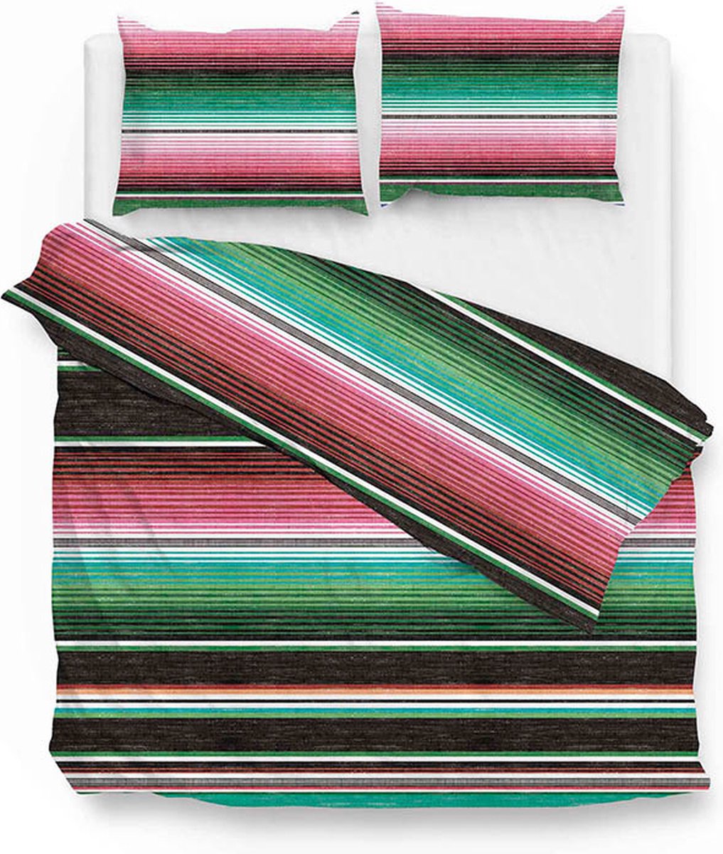 Zo!Home Arnout Dekbedovertrek - Lits-jumeaux - 260x200/220 cm - Multi