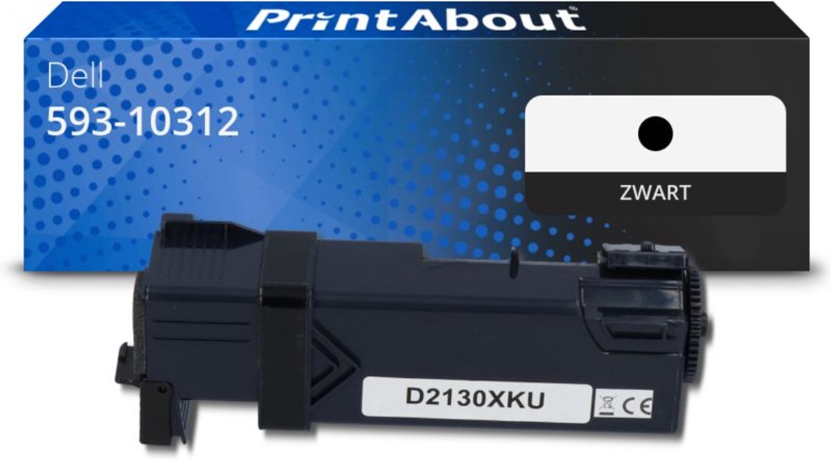 PrintAbout - Alternatief voor de Dell 593-10312 / zwart