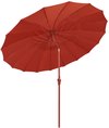 Parasol Zuiver Sunshine Marsala avec housse - Rouge