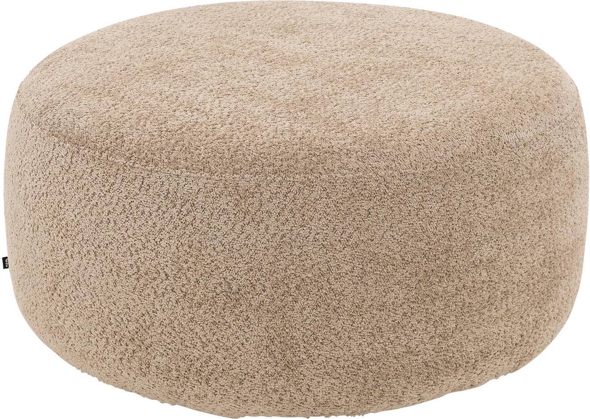 Goossens Hocker Lizz - - Stof - Bruin