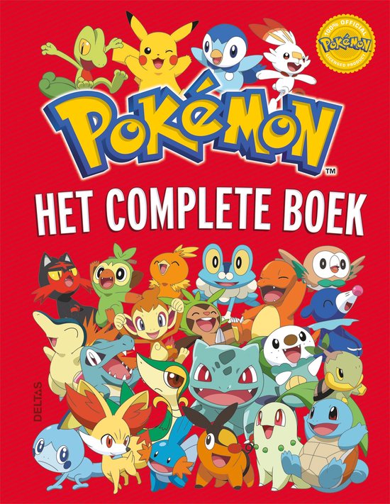 Deltas Pokémon - Het complete boek - cover