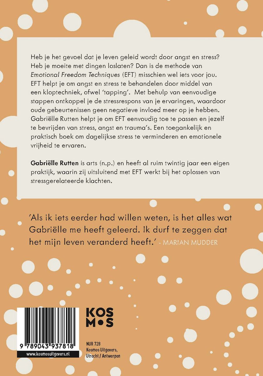 Spiritualiteit voor beginners - EFT voor beginners - back cover