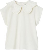 Vertbaudet T-shirt col brodé fantaisie fille