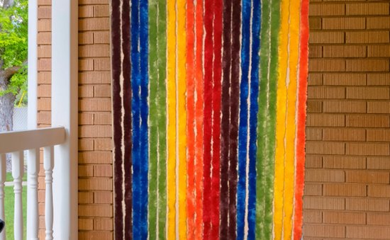 Vliegengordijnenexpert Kattenstaart - 90x220 cm - Multi Colour van Merkloos — afbeelding 3