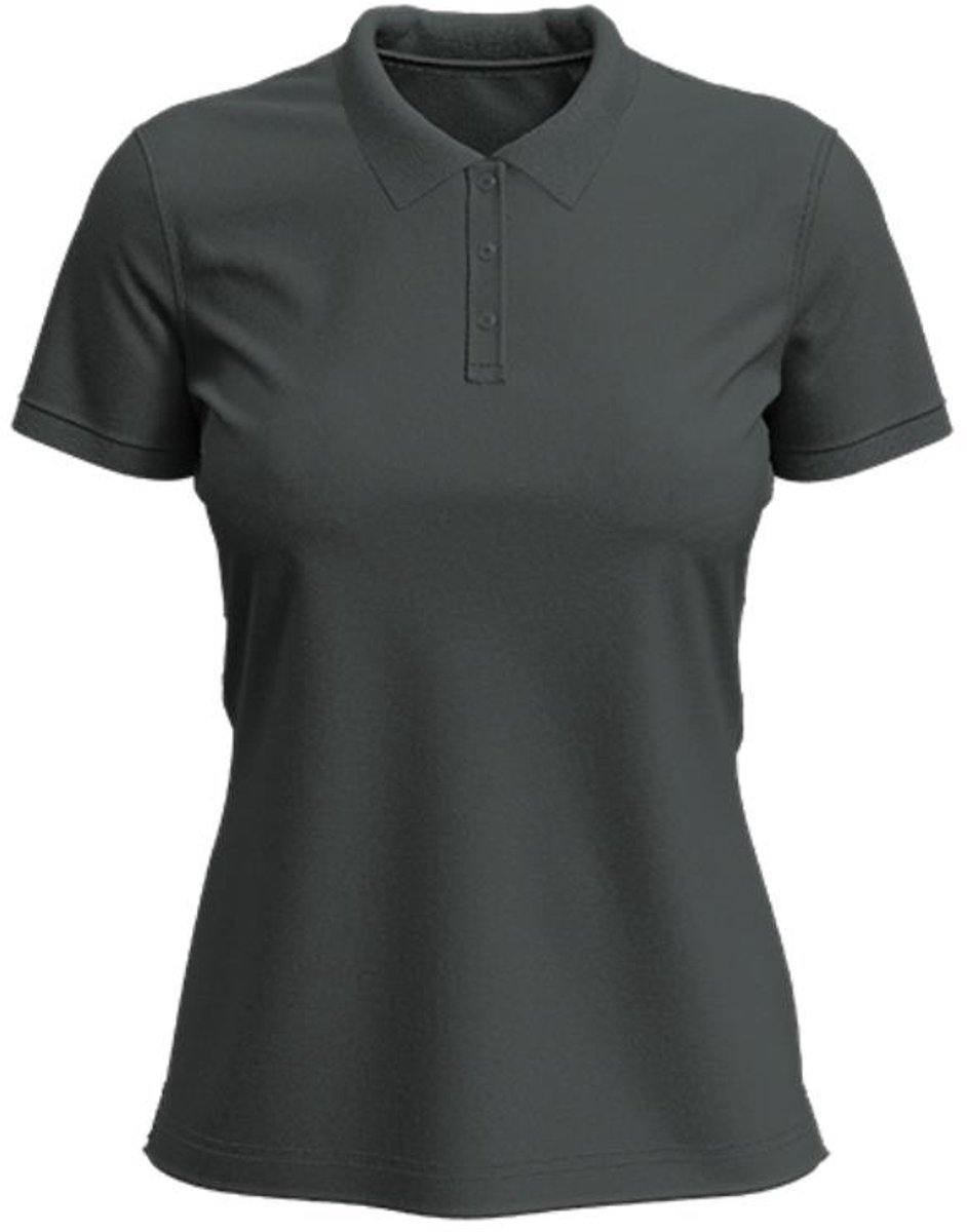 Stedman - Claire Polo - Slate Grey (Solid) maat S