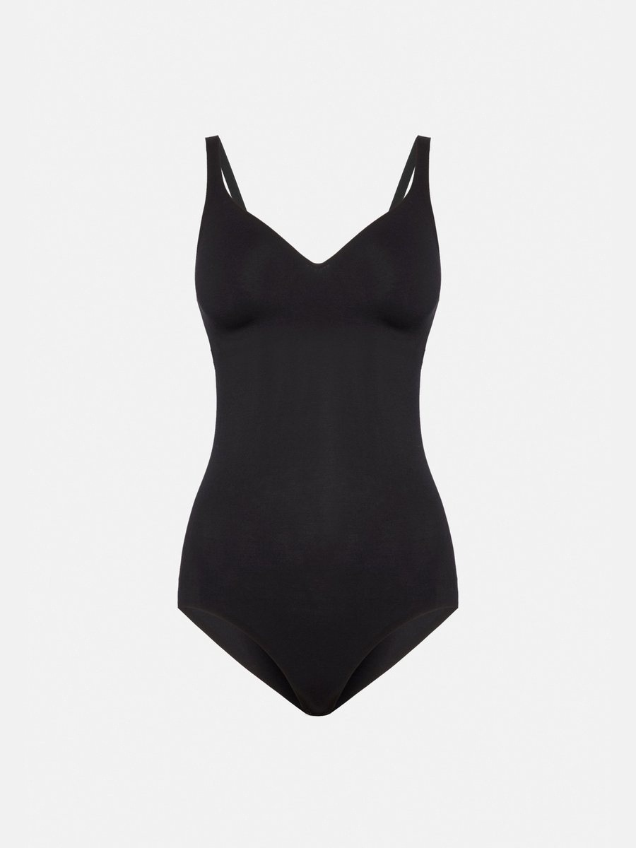 Wolford - 3W Forming Body - NOS Cotton Control - Zwart