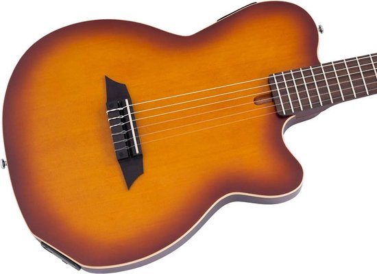 Elektrische gitaarbehuizing, fijn bewerkt hout mahonie vervanging, onafgewerkte elektrische gitaarvat voor muzikanten (GSB11