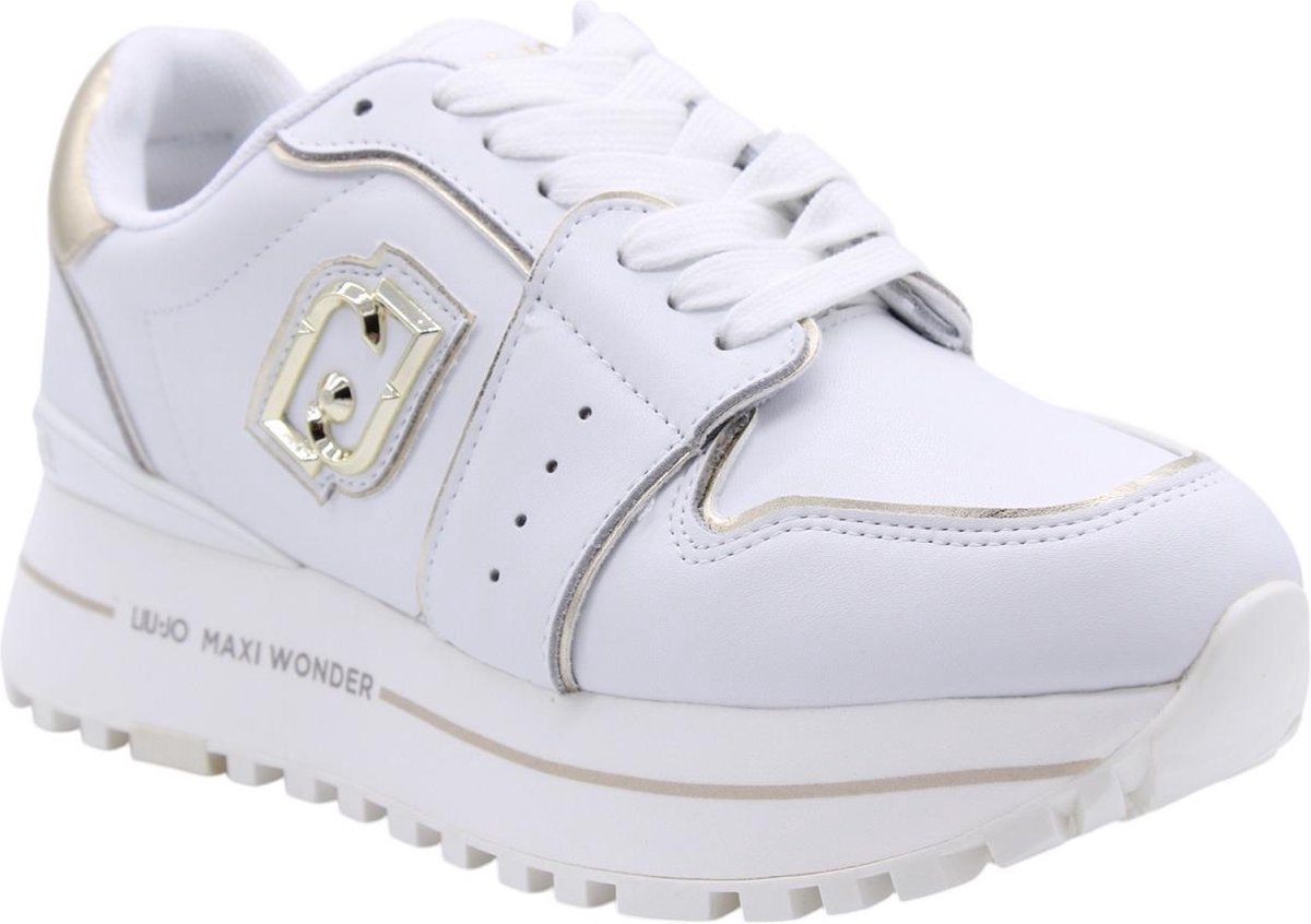 Maxi Wonder Platform Sneakers Wo - White