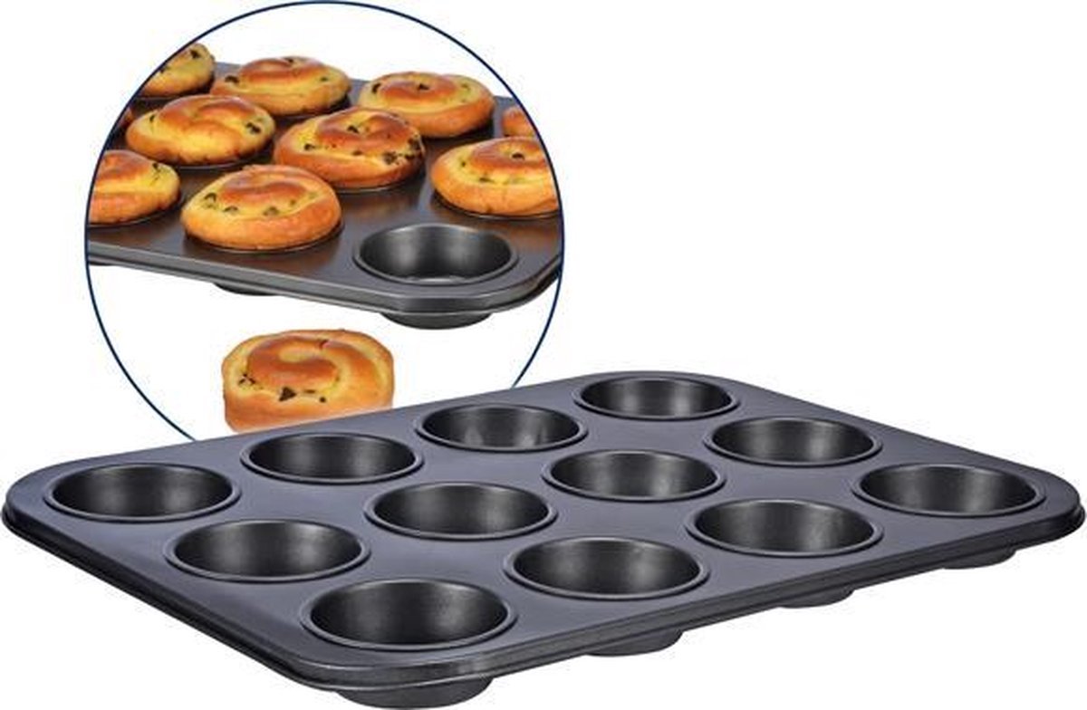 Haushalt 18018 - muffin vorm voor 12 muffins
