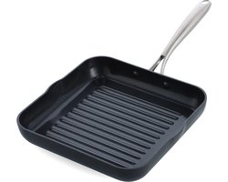 BK Magma Grillpan 26cm – PFAS-vrij – Snelle Opwarming – RVS Handgrepen – Ovenbestendig tot 250°C – Inductie & Vaatwasserbestendig BK Magma Grillpan 26cm – PFAS-vrij – Snelle Opwarming – RVS Handgrepen – Ovenbestendig tot 250°C – Inductie & Vaatwasserbestendig