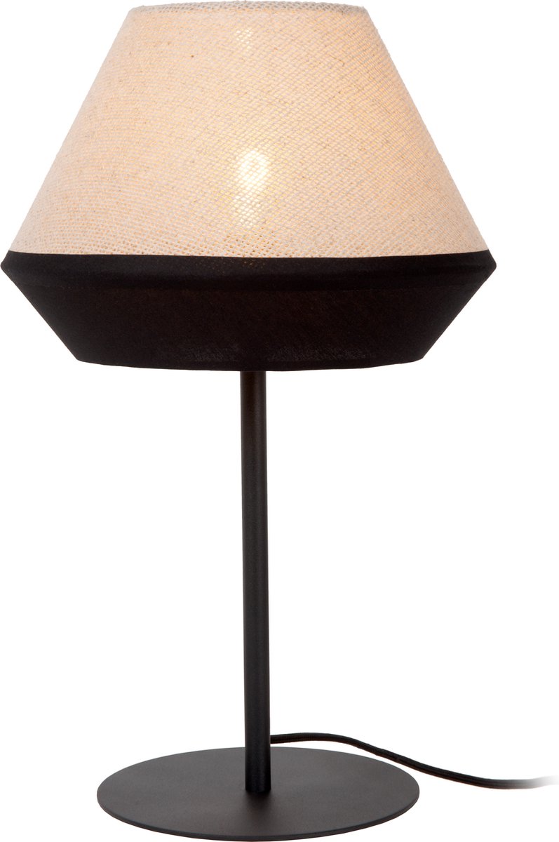 Lucide KALA - Tafellamp - Ø 25 cm - 1xE14 - Taupe