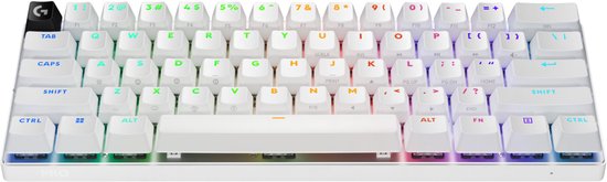 Logitech G PRO X 60 Lightspeed - Draadloos Gaming Toetsenbord - RGB - Tactile - Qwerty - Wit