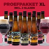 Force Majeure - Proefpakket XL - 20x33cl - 2 Glazen