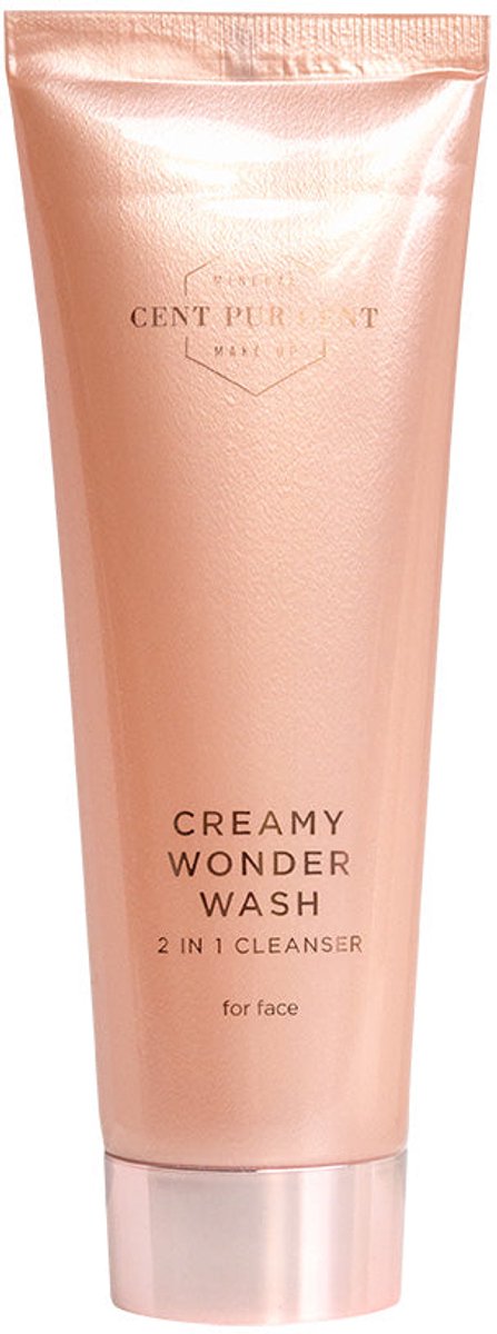 Cent Pur Cent Creamy Wonderwash For Face - Luxe uitstraling - Duurzame formule - 115 ml