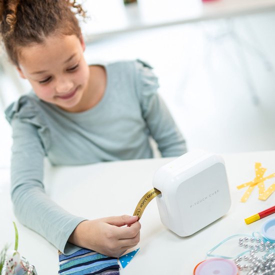 Brother P-touch CUBE Plus P710BT Labelmaker Geschikt voor labels: TZe 3.5 mm, 6 mm, 9 mm, 12 mm, 18 mm, 24 mm