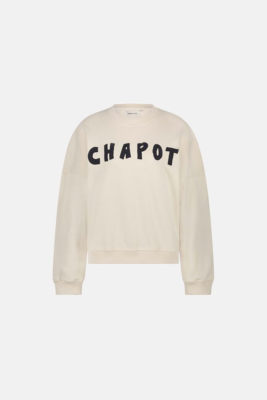 Fabienne Chapot Amy Pull Pulls et Gilets Femme - Pull - Sweat à capuche - Cardigan - Wit - Taille XL