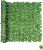 Klimop Kunsthaag Op Rol | 300x100cm - Groen - UV Bestendig - Groenwand Buiten/Binnen