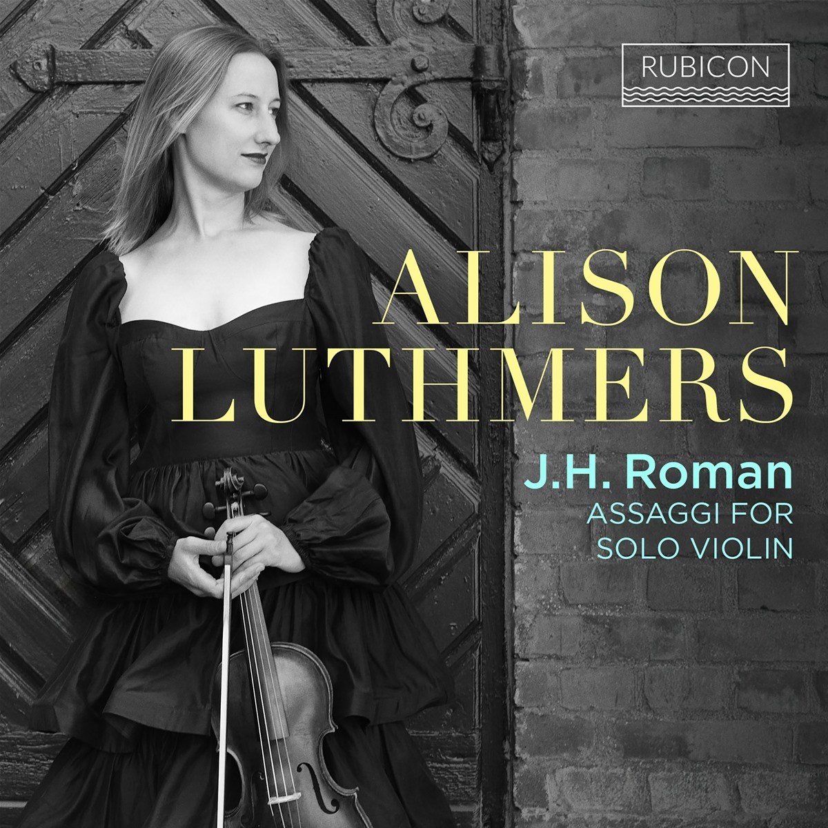 Alison Luthmers - J.H. Roman Assaggi For Solo Violin (CD)