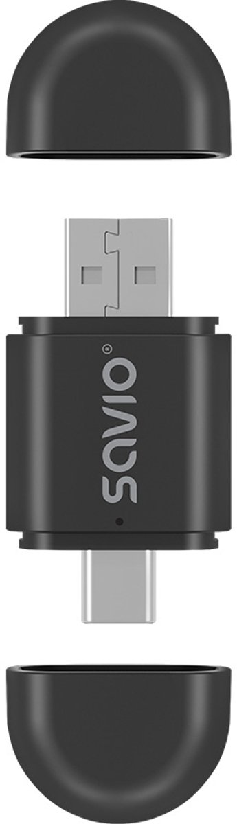 Savio TR-17 draadloze audiozender USB 10 m Zwart